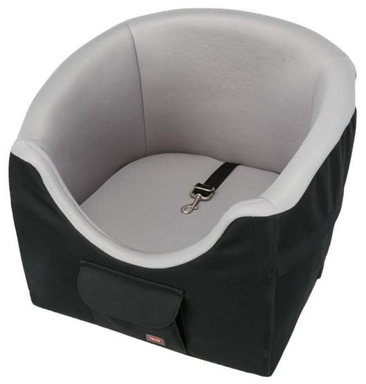 Trixie Siedzisko samochodowe dla psa 41x39x42cm czarno-szare [TX-13176]
